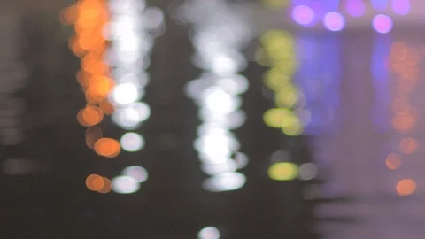 Whater bokeh lights Stock Footage 102999244