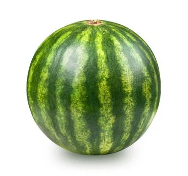 Whatermelon isolated on white Stock Photos