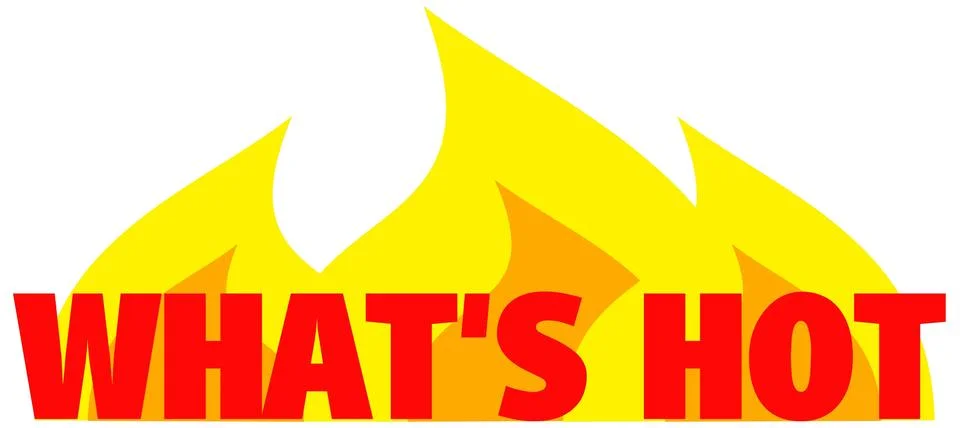 WHAT'S HOT Stock Illustration