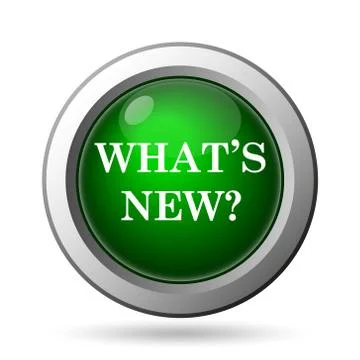 Whats new icon. Internet button on white background. 스톡 일러스트