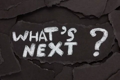 What's next? Stock Photos