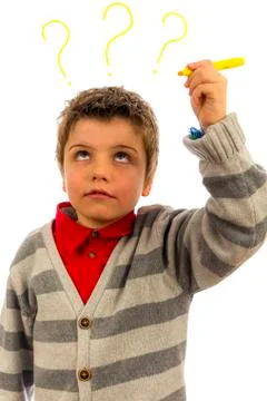What's on your mind Stock Photos