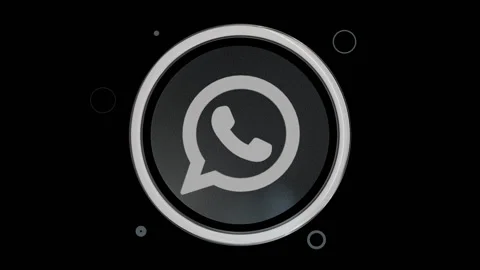 Whatsapp Icon Stock Footage 129961488