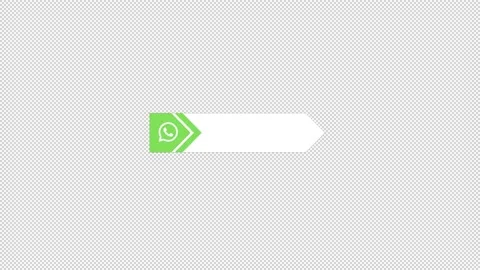 Whatsapp lower third HD Vídeos de archivo 239281674