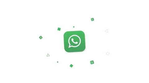 The WhatsApp Spin Logo background will help to stylize your next video. Stock Footage 100661251
