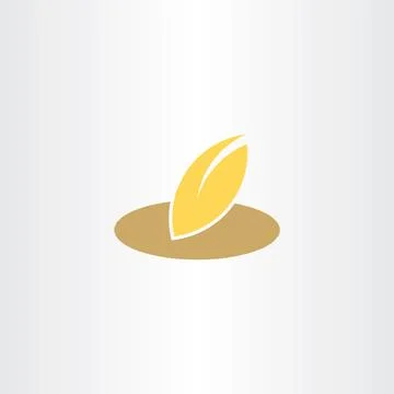 Wheat and bread bakery logo icon vector Stock-Illustration