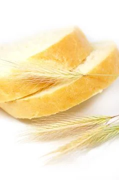 Wheat and bread Stock Photos