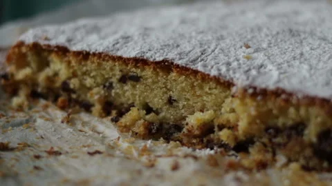 The wheat and chocolate cake Stock Footage 152773713
