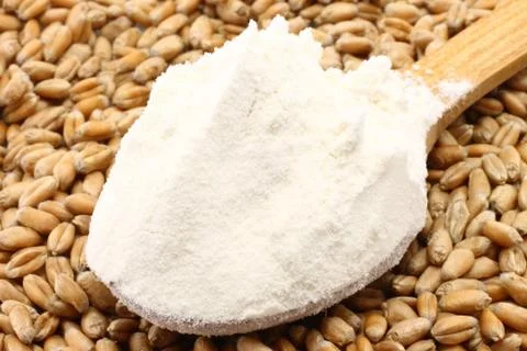 Wheat and flour Stock Photos