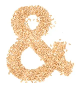 Wheat berries Stock Photos