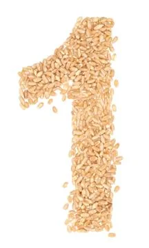 Wheat berries Stock Photos