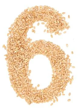 Wheat berries Stock Photos