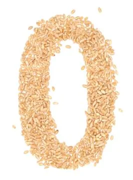 Wheat berries. Stock Photos