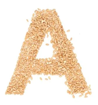 Wheat berries Stock Photos