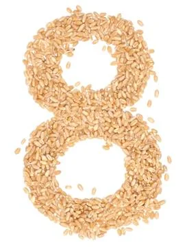 Wheat berries Stock Photos