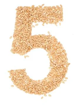 Wheat berries Stock Photos