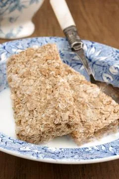 Wheat biscuits Stock Photos