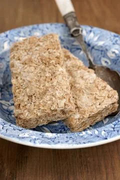 Wheat biscuits Stock Photos