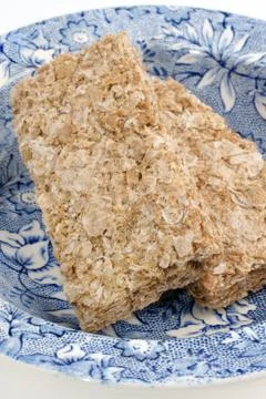 Wheat biscuits Stock Photos