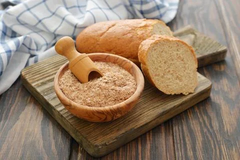 Wheat bran Stock Photos