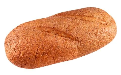 Wheat bread with bran Stock Photos
