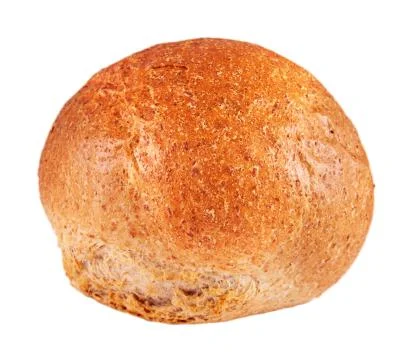 Wheat bread with bran Stock Photos