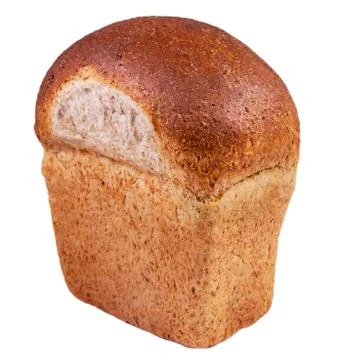 Wheat bread with bran Stock Photos