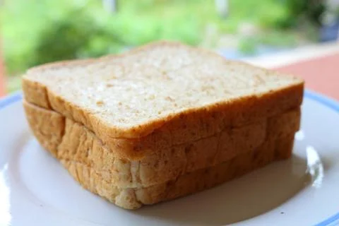 Wheat bread close up Stock Photos