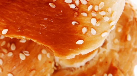 Wheat bread Vídeos de archivo 29664804