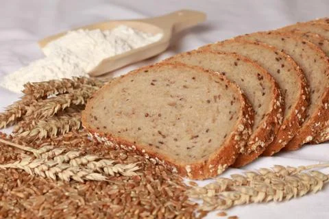 Wheat bread Stock Photos