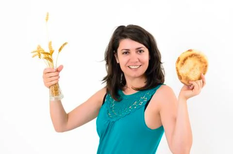 Wheat to bread Stock Photos