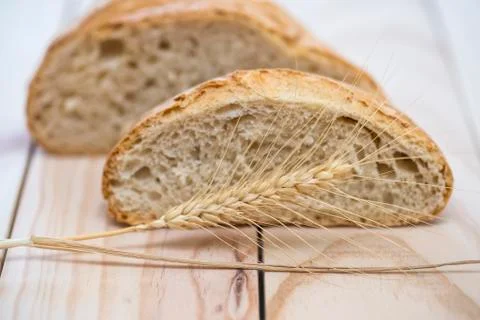 Wheat bread Stock Photos