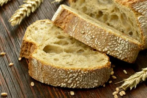 Wheat bread Stock Photos