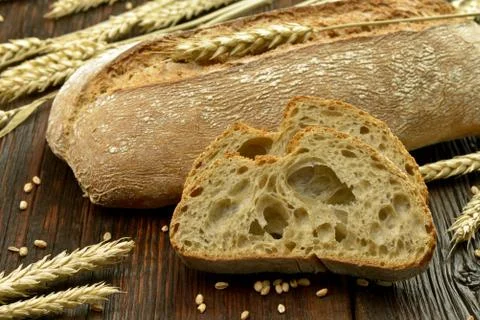 Wheat bread Stock Photos