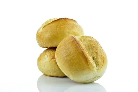 Wheat bread rolls Stock Photos