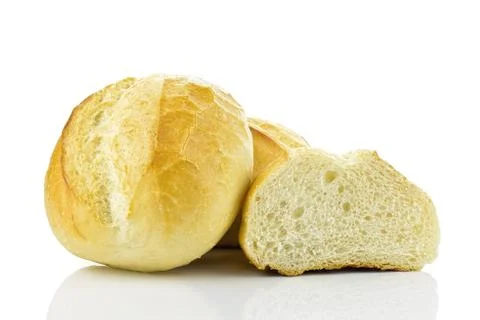 Wheat bread rolls Stock Photos