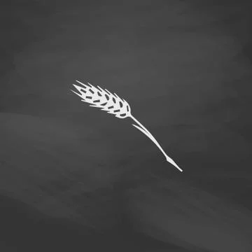 Wheat computer symbol Stock-Illustration