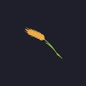 Wheat computer symbol Stock-Illustration