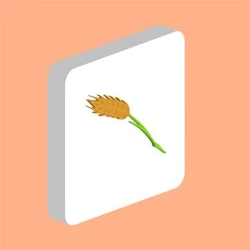 Wheat computer symbol Stock-Illustration