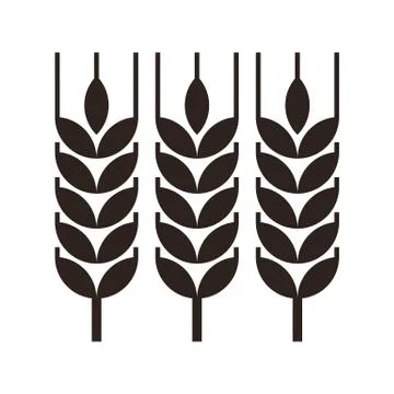Wheat ear icon Stock Illustration