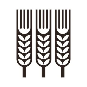 Wheat ear icon Stock Illustration