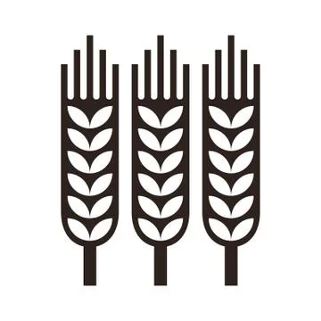 Wheat ear icon Stock Illustration
