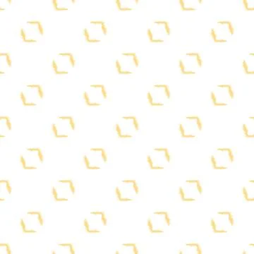 Wheat ears forming seamless geometric pattern background Illustrazione stock