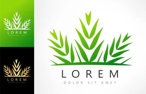 Wheat ears logo Stock Illustration