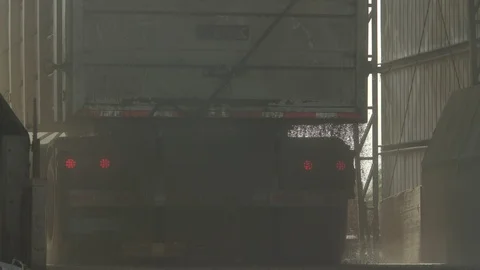 Wheat farmin truck Stock Footage 125040909