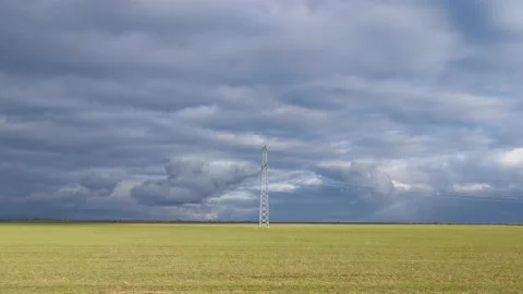 Wheat field auto movement window. Stock Footage 193991310