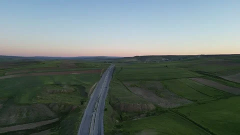 Wheat field shooting in wide field with drone. 4K 60Fps Video Video stock 336190141