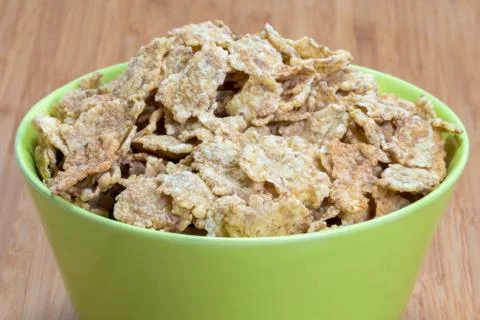 Wheat flake Foto stock