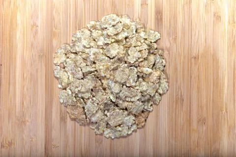 Wheat flake Foto stock