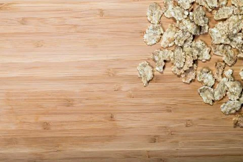 Wheat flake Foto stock